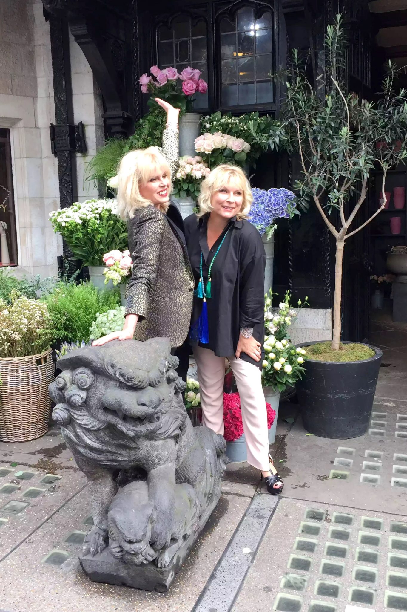 Absolutely Fabulous Liberty London Jennifer Saunders Joanna Lumley