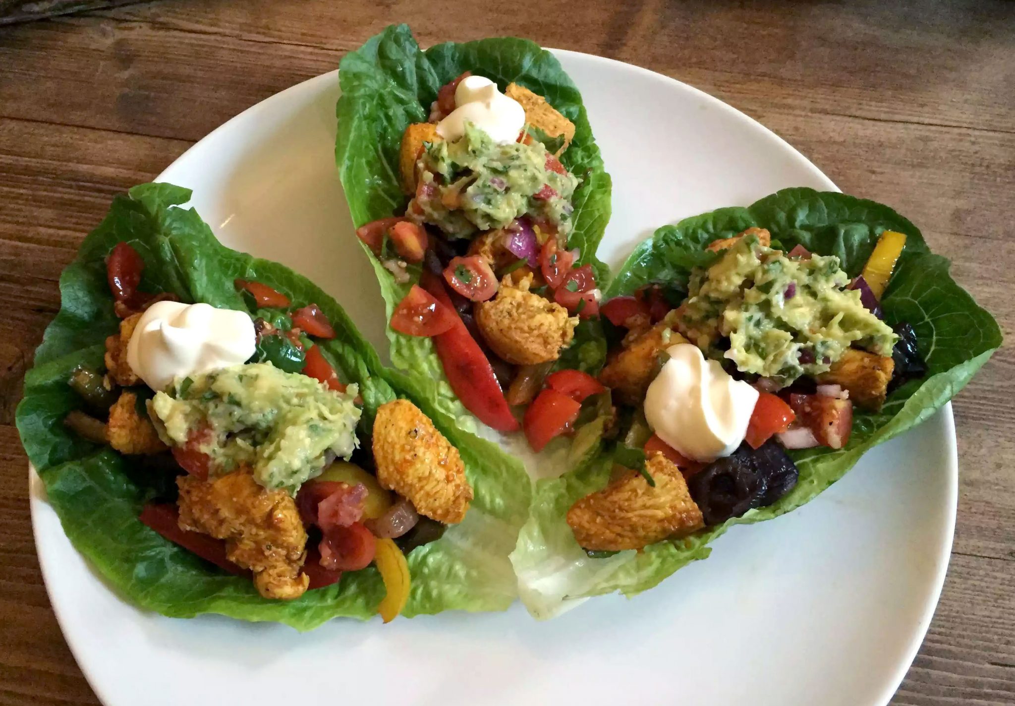 Chicken Fajita Lettuce Wraps Emma Eats Explores