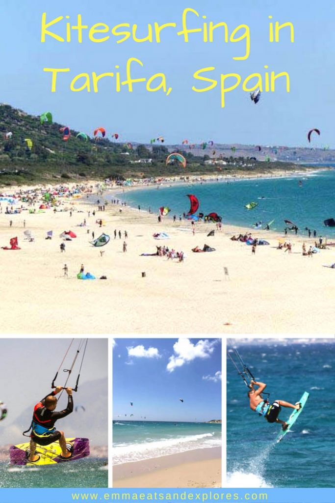 Kitesurfing in Tarifa, Spian by Emma Eats & Explores