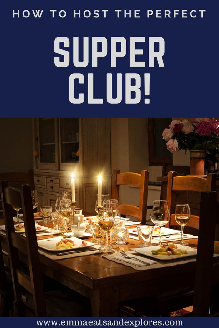 How to Host A Supper Club
