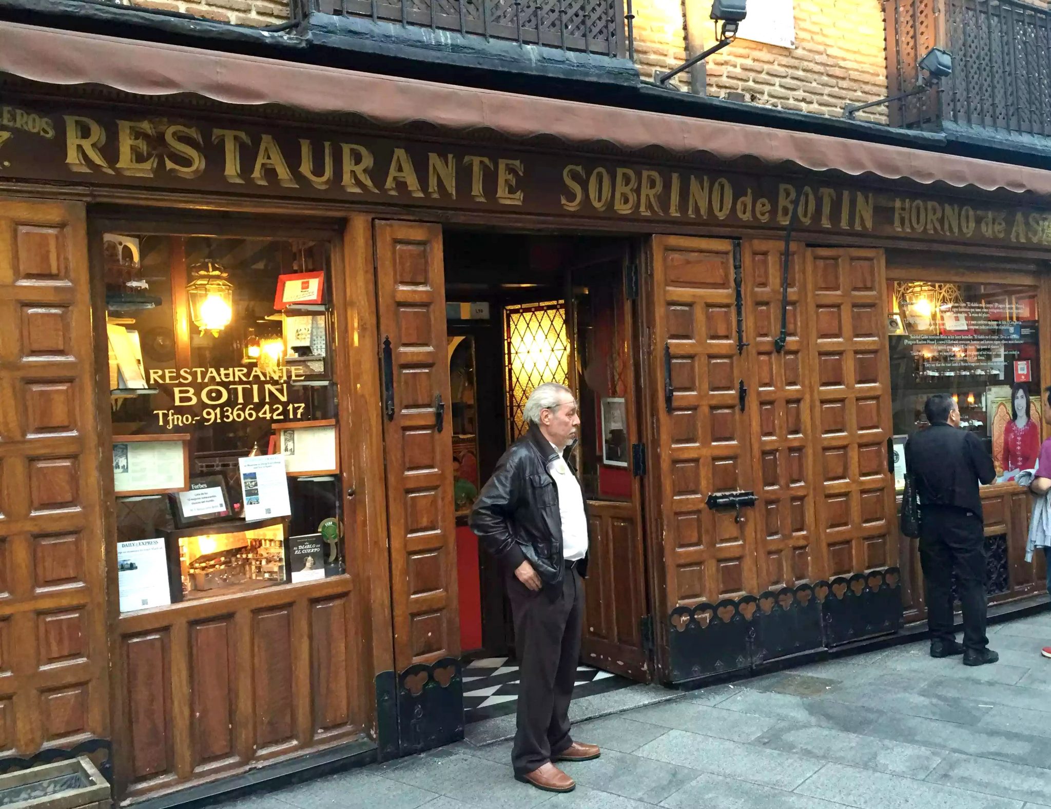 Restaurante Botin Guinness Book of records Madrid Birthday Oldest