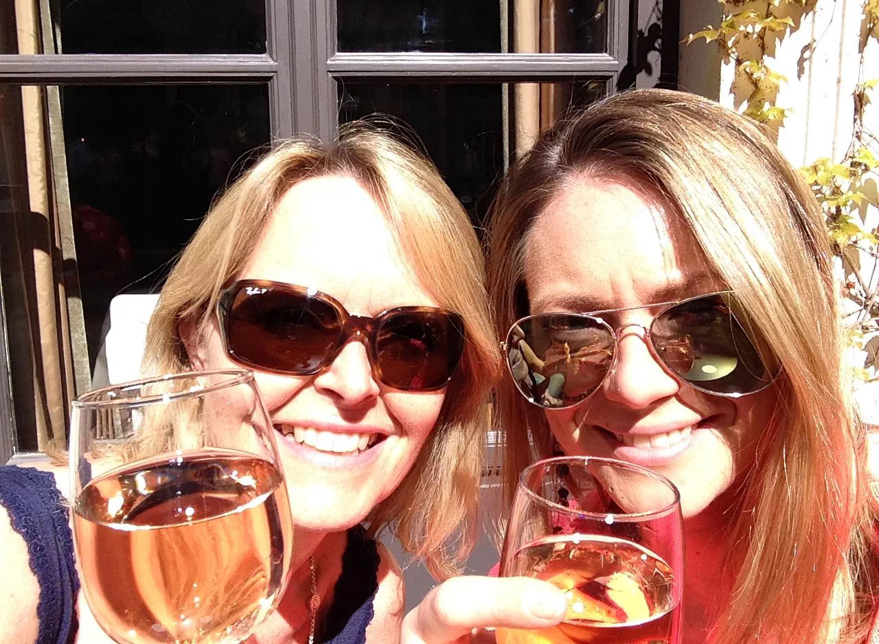 Emma Mummy Birthday Paris Trip Sunshine Wine Cheers Girls Weekend