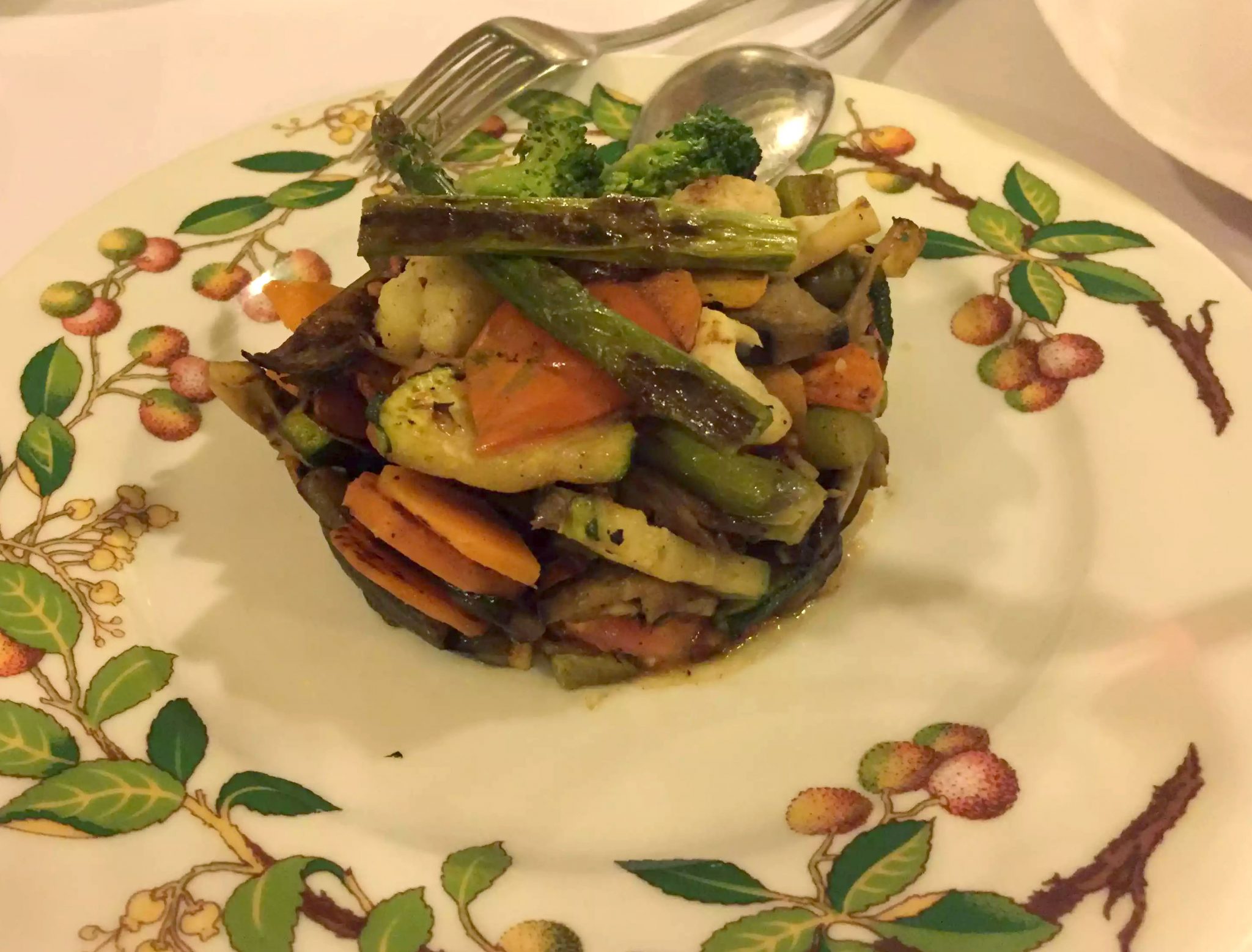 Posada de la Villa Madrid Dinner Restaurant Cava Baja Vegetables