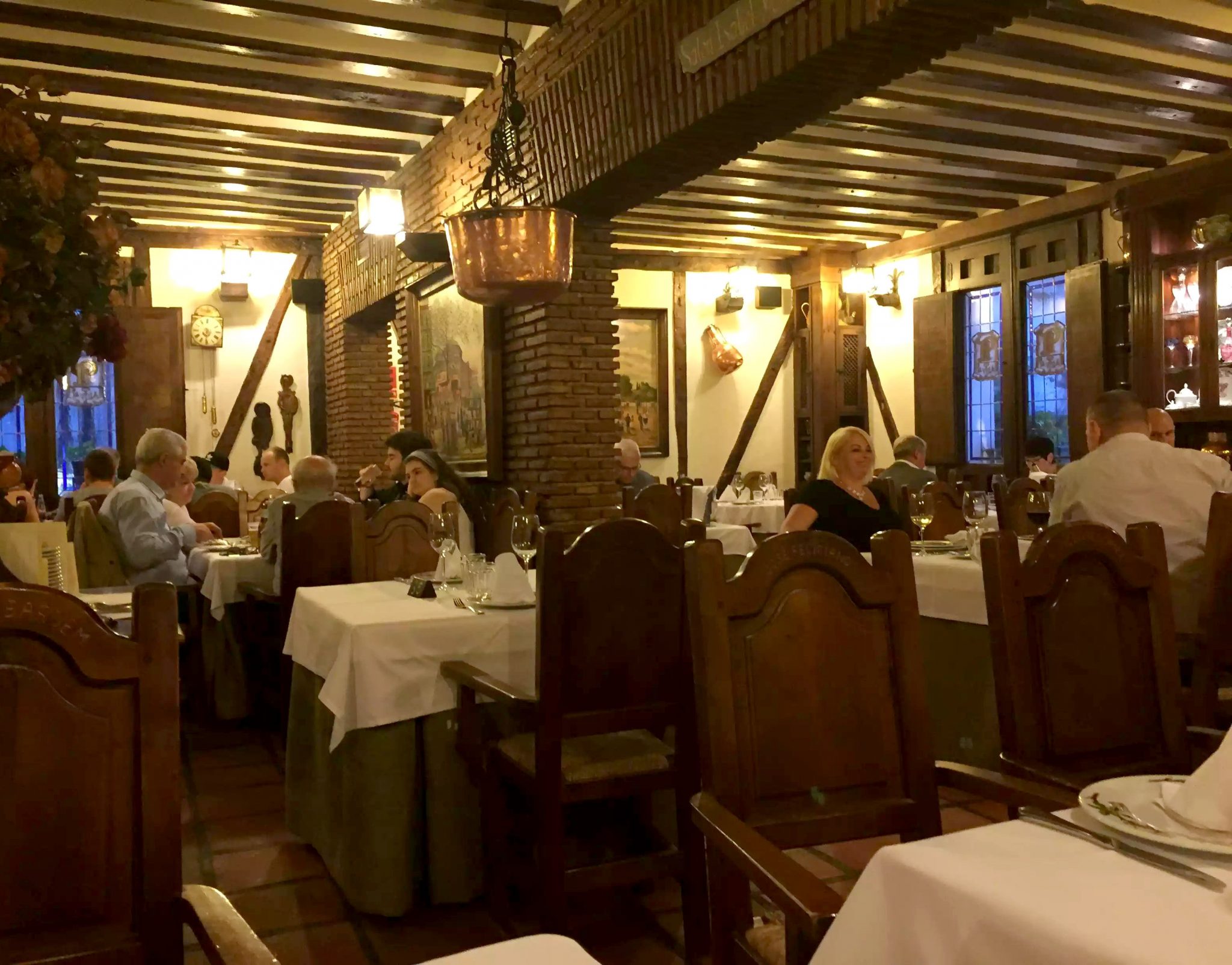 Posada de la Villa Madrid Dinner Restaurant Cava Baja
