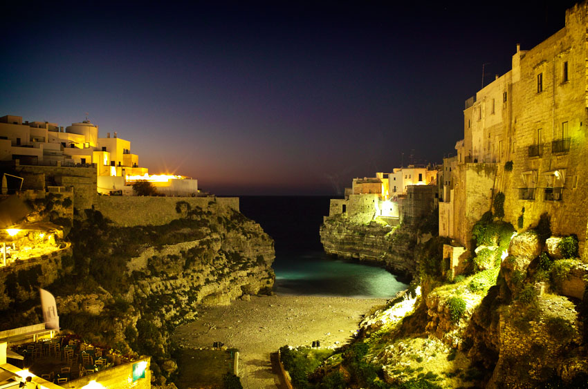 Puglia – Dinner in Polignano A Mare