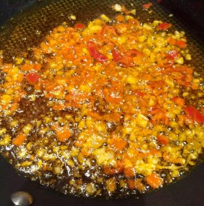 Gambas Al Ajillo (Garlic & Chilli Prawns/Shrimp) by Emma Eats & Explores - Grainfree, Glutenfree, Dairyfree, Sugarfree, Pescatarian, Paleo, Primal, Whole30, SCD, Low Carb