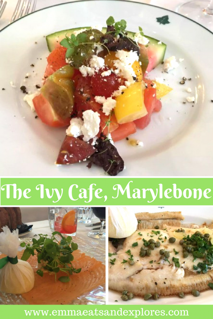 The Ivy Cafe, Marylebone, London by Emma Eats & Explores