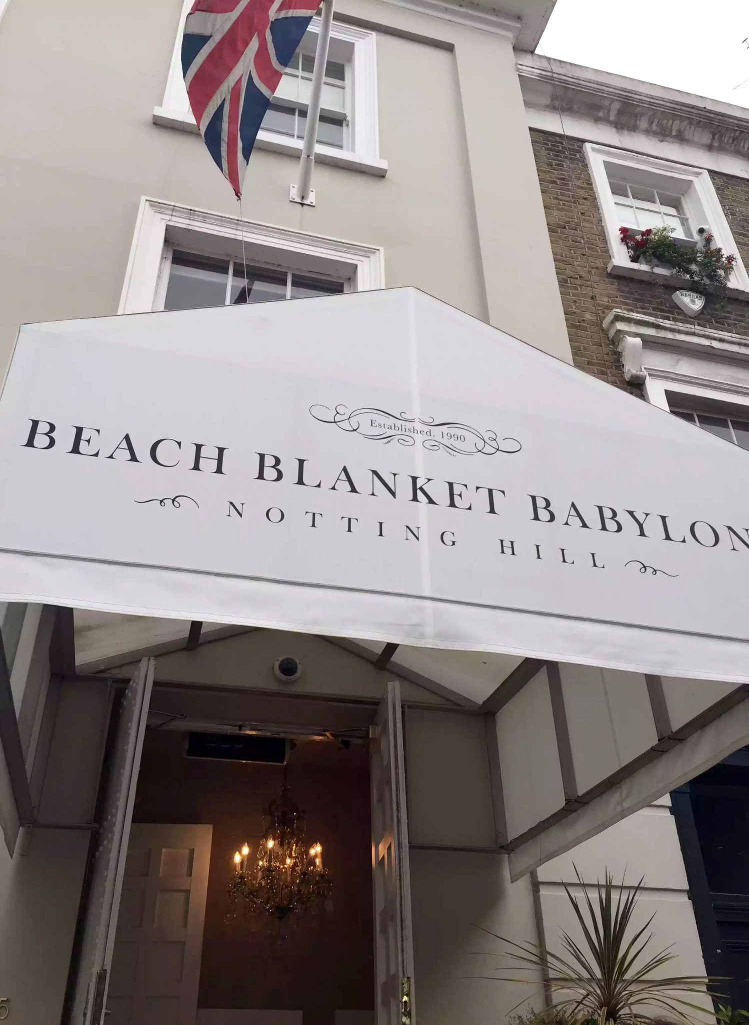 Beach Blanket Babylon Restaurant Notting Hill Birthday Dinner