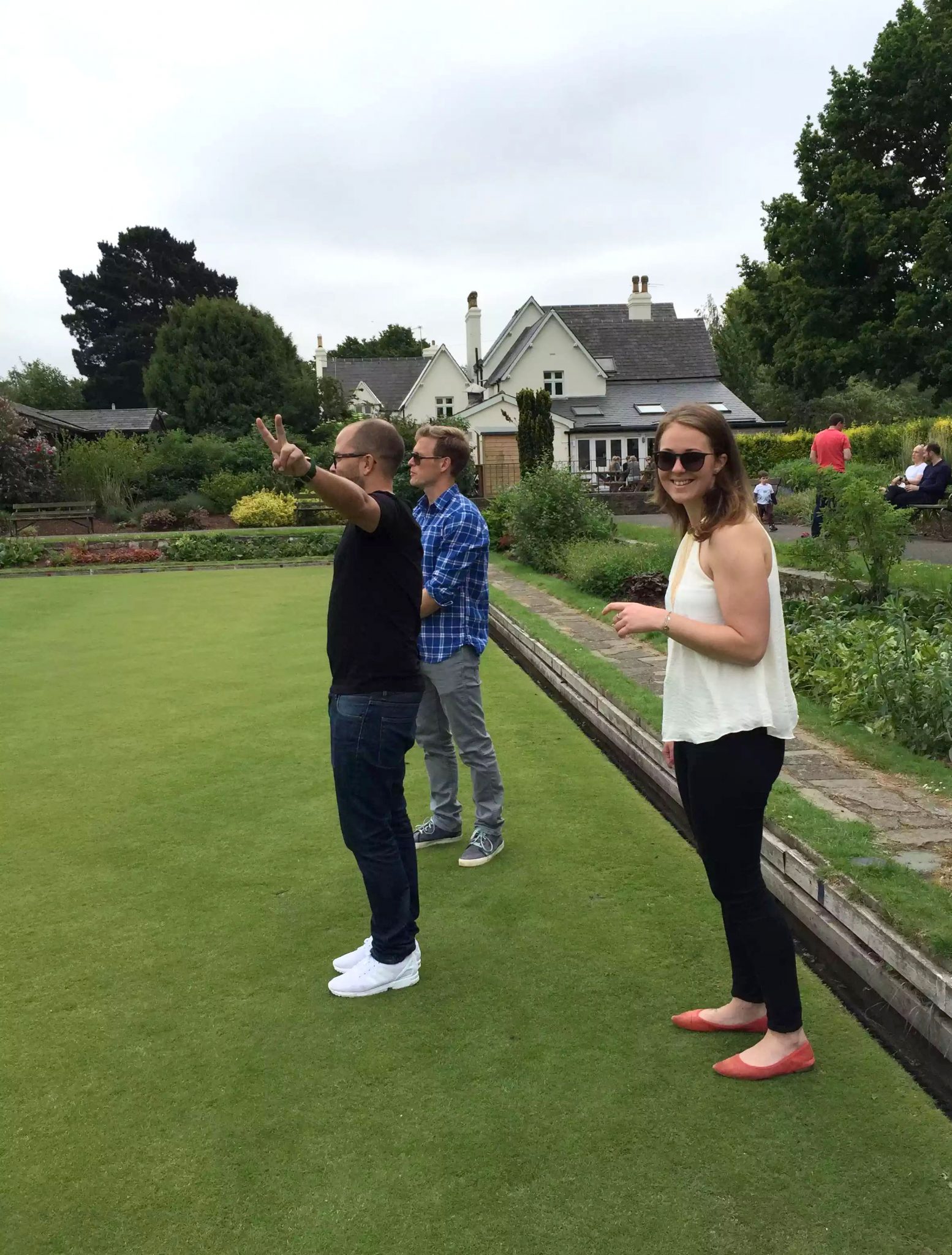 London Lawn Bowls Wandsworth Common Swedes Friends Saturday