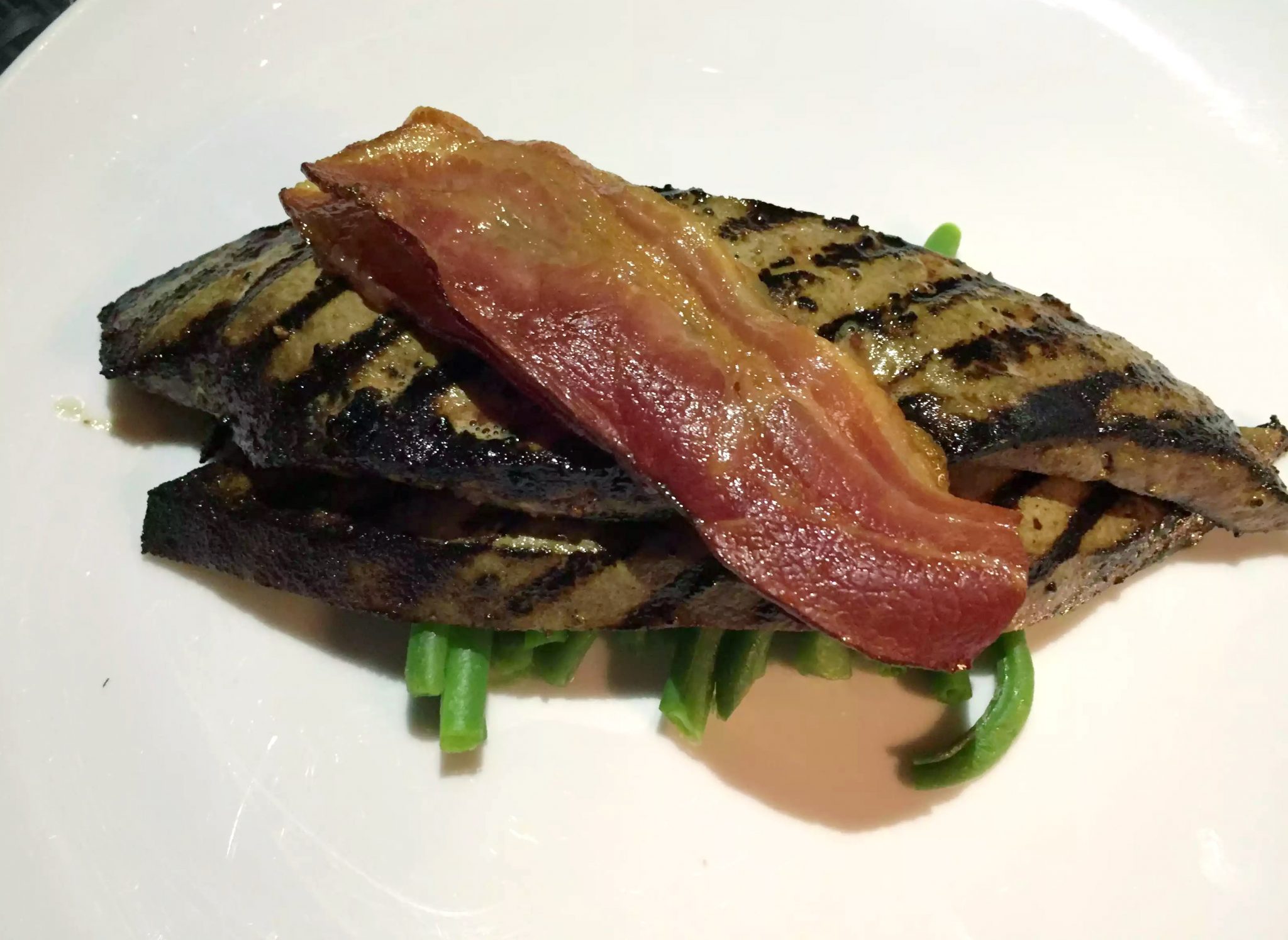A Quinta Restaurant Almancil Algarve Portugal Liver Bacon