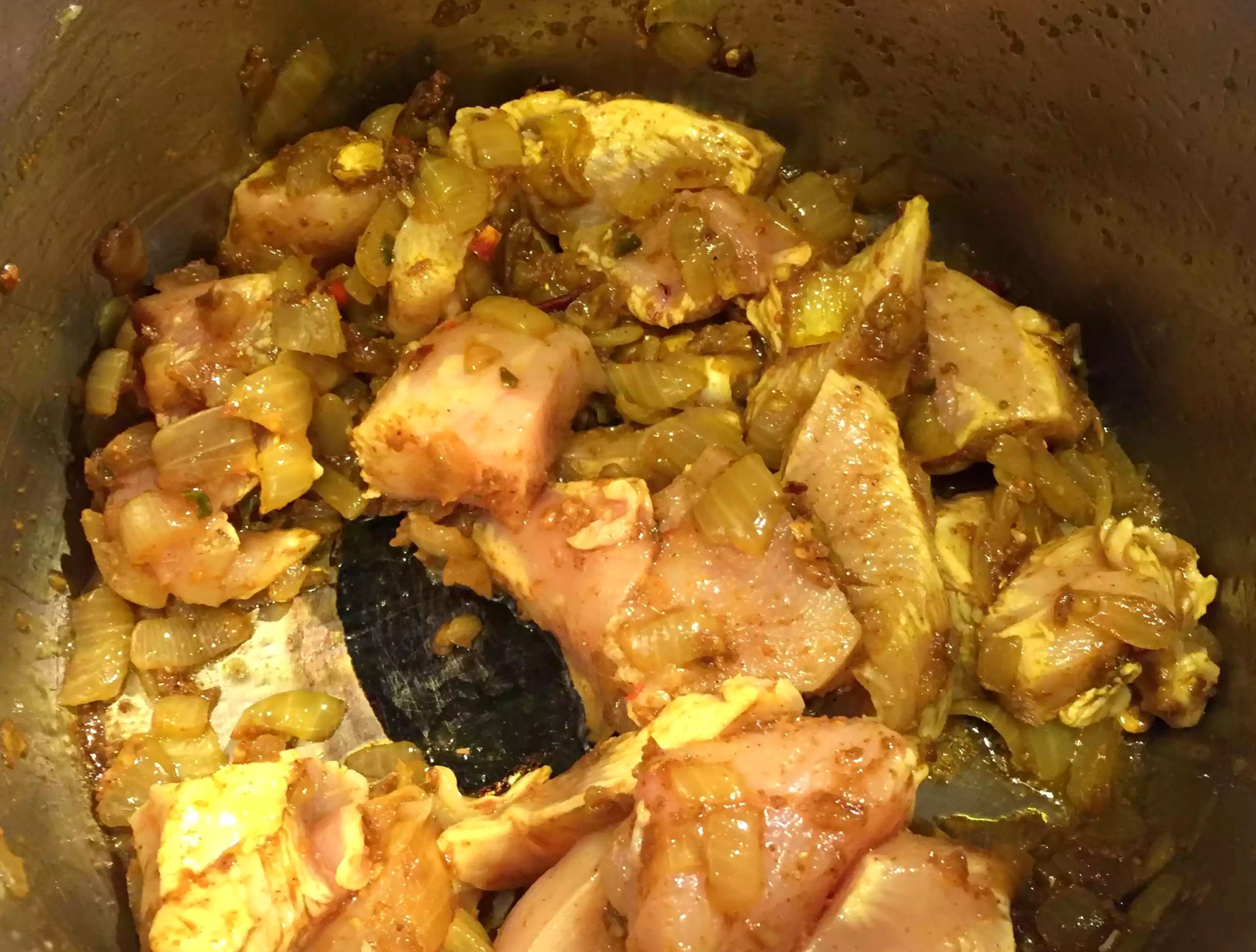 Chicken Curry Cauliflower Rice Turmeric Chilli Cardamom Garam Masala Cumin Coriander Lime