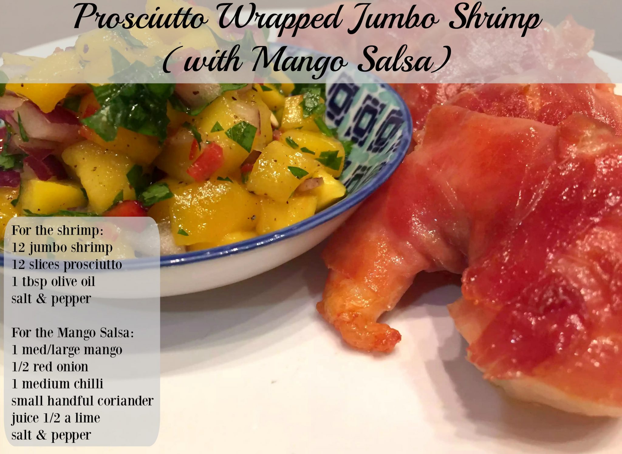 Prosciutto Wrapped Jumbo Shrimp Appetiser SCD Paleo Dairy-Free Grain-Free Gluten-Free Sugar-Free