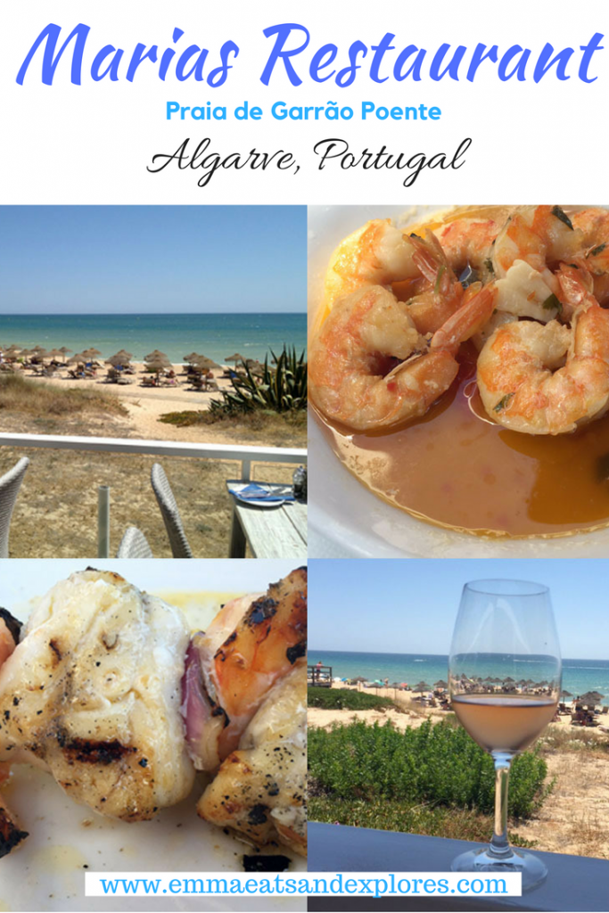 Maria's Restaurant, Praia de Garrão Poente, Algarve, Portugal by Emma Eats & Explores