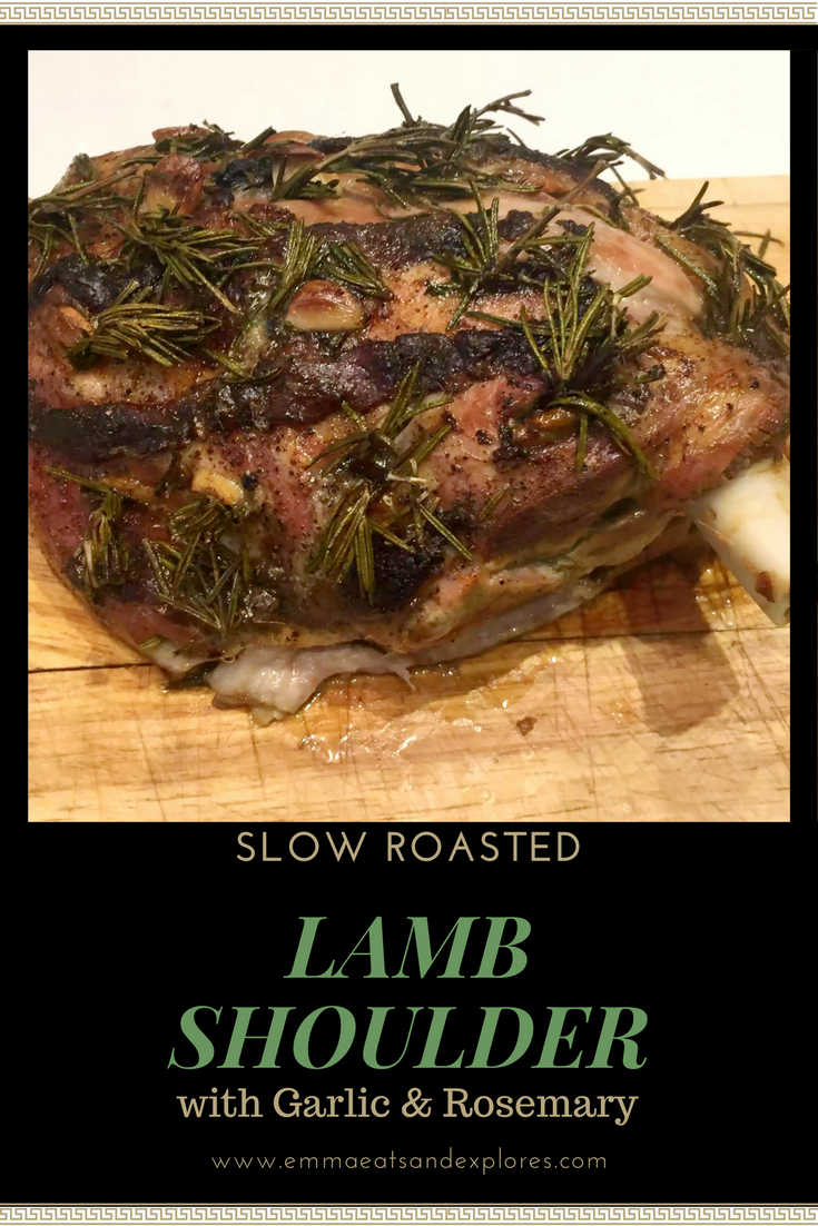 Slow Roasted Lamb Shoulder by Emma Eats & Explores - SCD, Paleo, Grainfree, Glutenfree, Dairyfree, Sugarfree, Primal, Whole30, Low Carb, LCHF