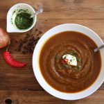 Roasted Butternut Squash Soup with Chilli & Cumin by Emma Eats & Explores - Glutenfree, Grainfree, Dairyfree, Sugarfree, Paleo, SCD, Whole30, Vegan, Vegetarian & Low Carb