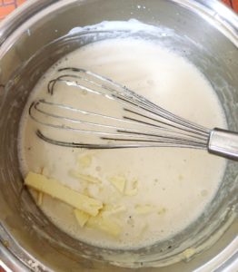 Cheese Sauce with Butter, Gram Flour & Almond Milk