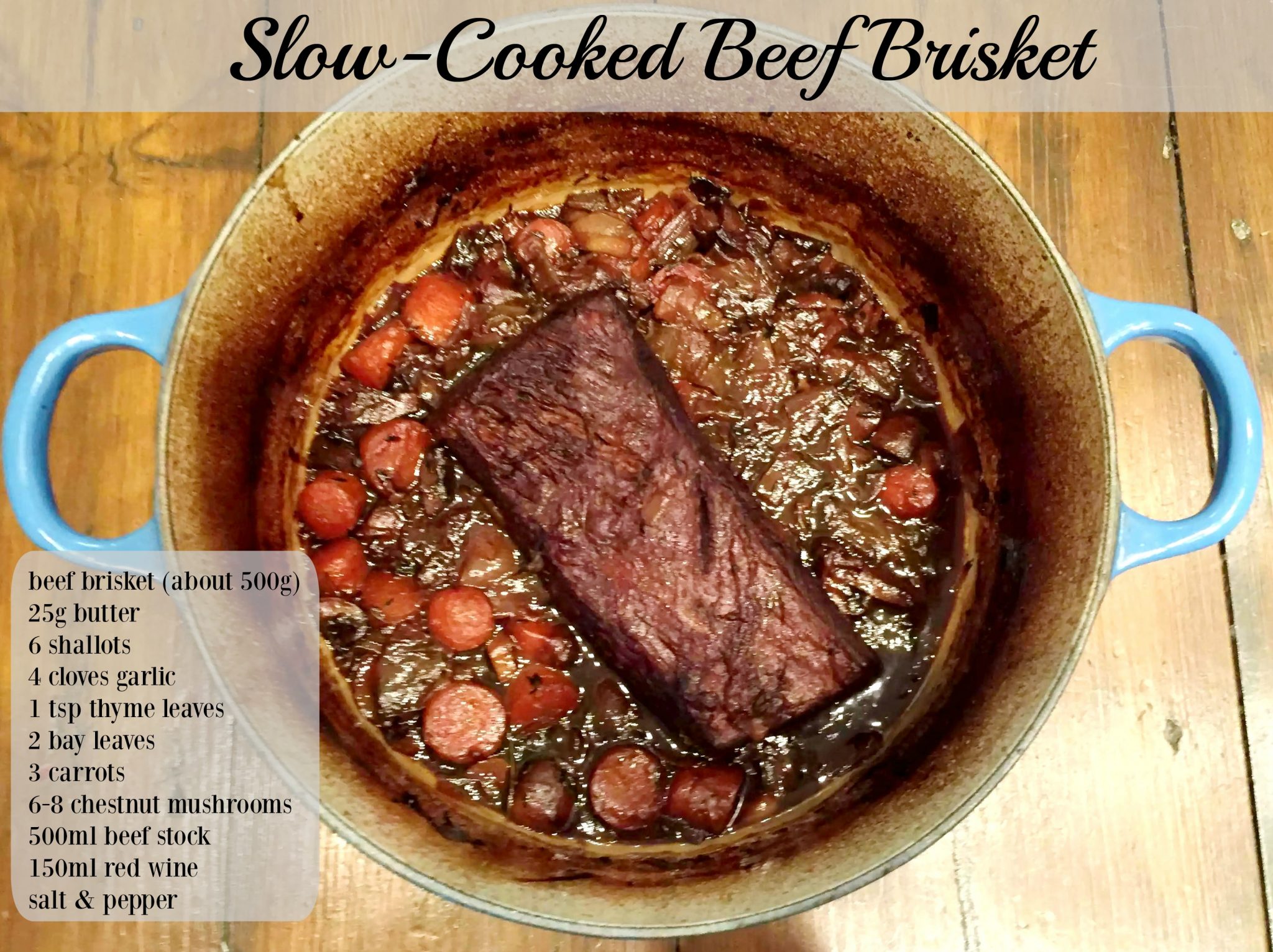 Slow-Cooked Beef Brisket by Emma Eats & Explores - SCD, Paleo, Grainfree, Glutenfree, Sugarfree