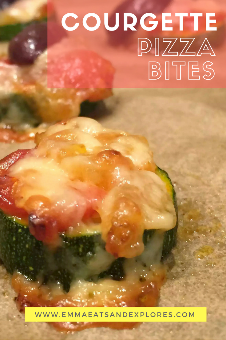 Courgette / Zucchini Pizza Bites by Emma Eats & Explores - SCD, Paleo, Grainfree, Glutenfree, Sugarfree