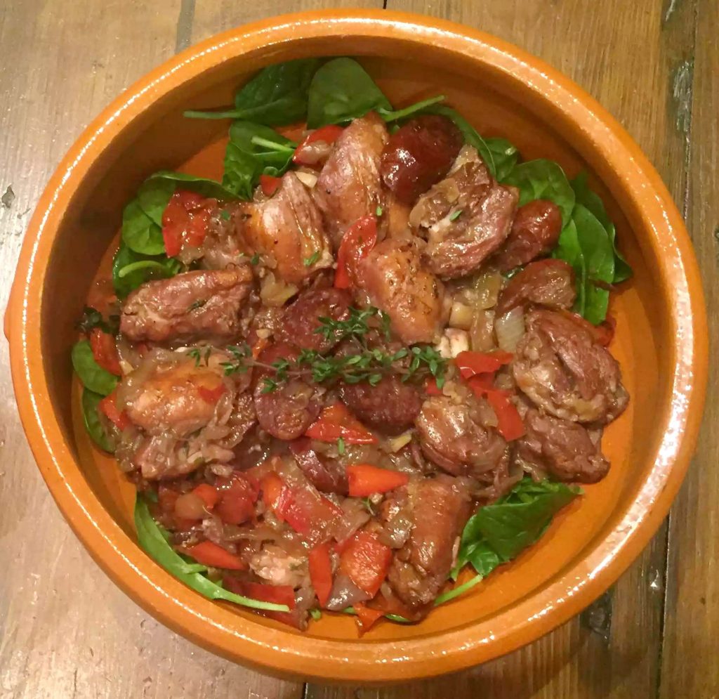 Chicken & Chorizo Stew with Rioja, Spanish Style by Emma Eats & Explores - Gluten-Free, Grain-Free, Dairy-Free, Sugar-Free, SCD & Paleo