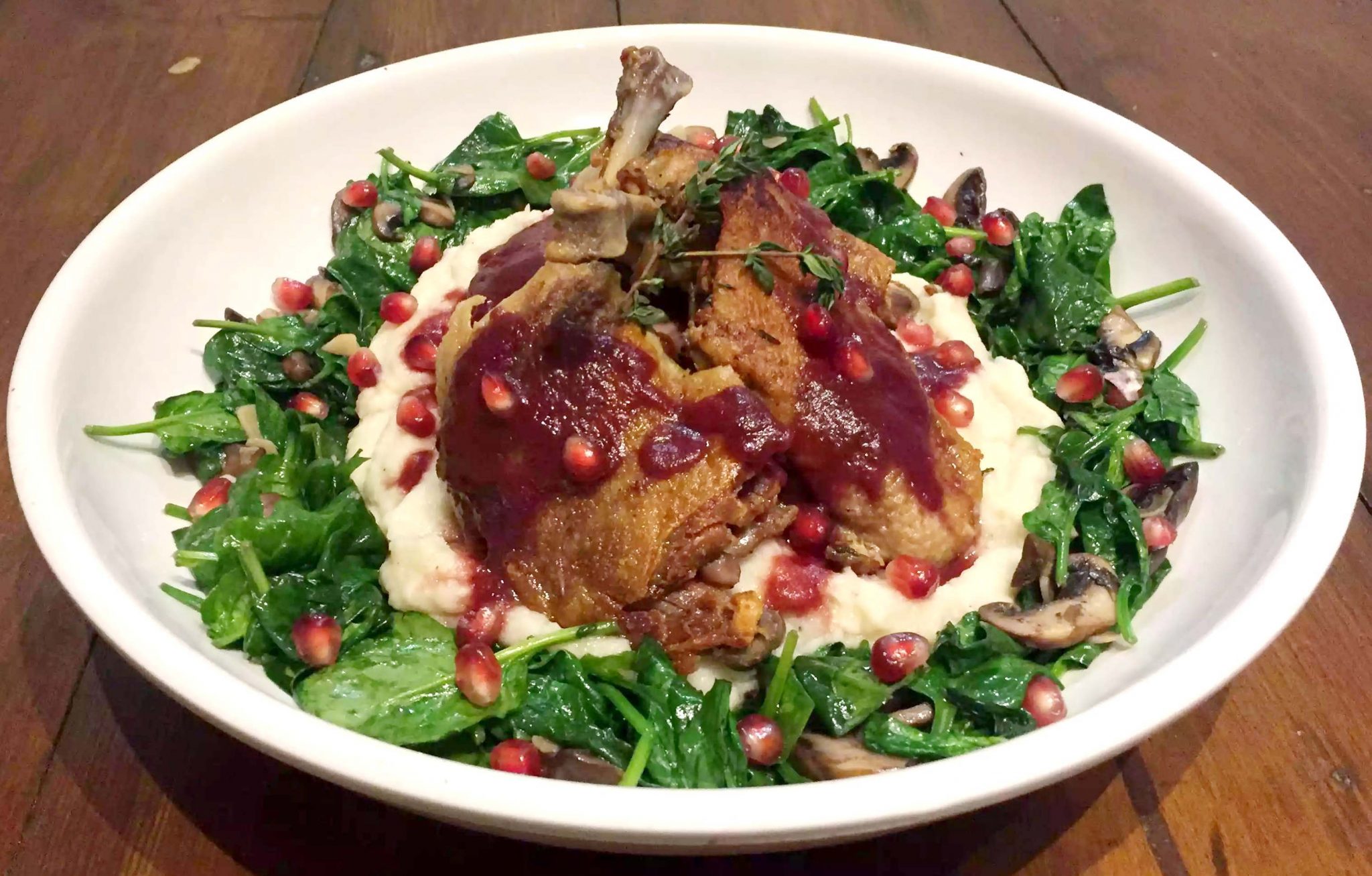 Slow Cooker Duck Confit & Pomegranate Molasses - Emma Eats & Explores