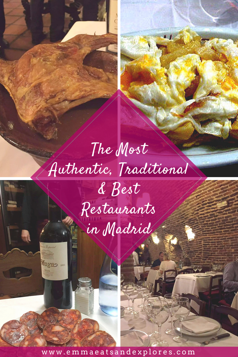 The Most Authentic, Traditional & Best Restaurants in Madrid