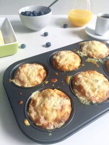 Cheesy Courgette Frittata Muffins (Zucchini) by Emma Eats & Explores - Grain-free, Gluten-free, Low Carb, LCHF, Paleo, SCD, Vegetarian, Refined Sugar-free