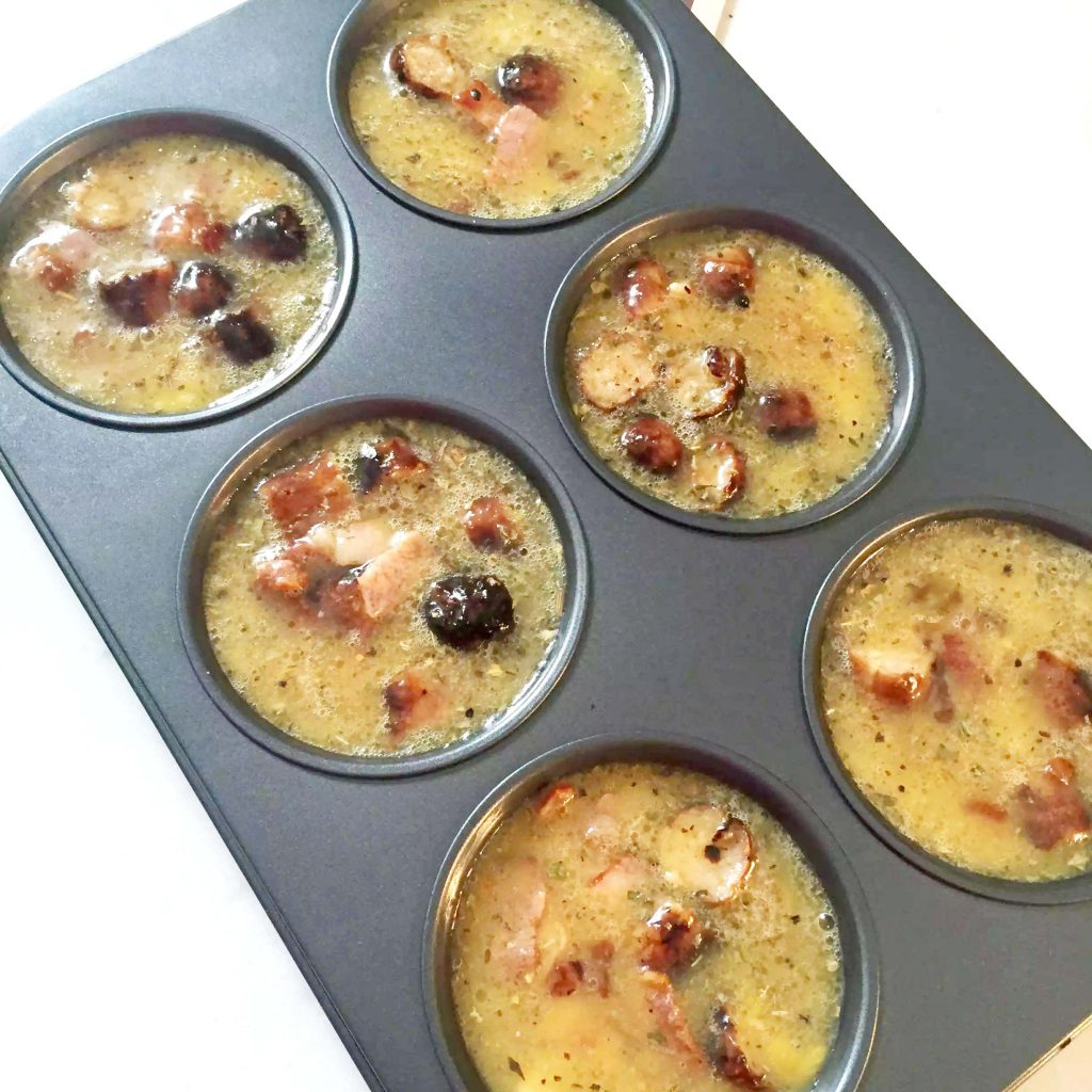 Full English Breakfast Muffins by Emma Eats & Explores - Grainfree, Glutenfree, Dairyfree, Refined Sugarfree, Paleo, SCD, Whole30, Low Carb, LCHF