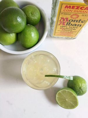 Refined Sugar-free Mezcal Margarita - Emma Eats & Explores