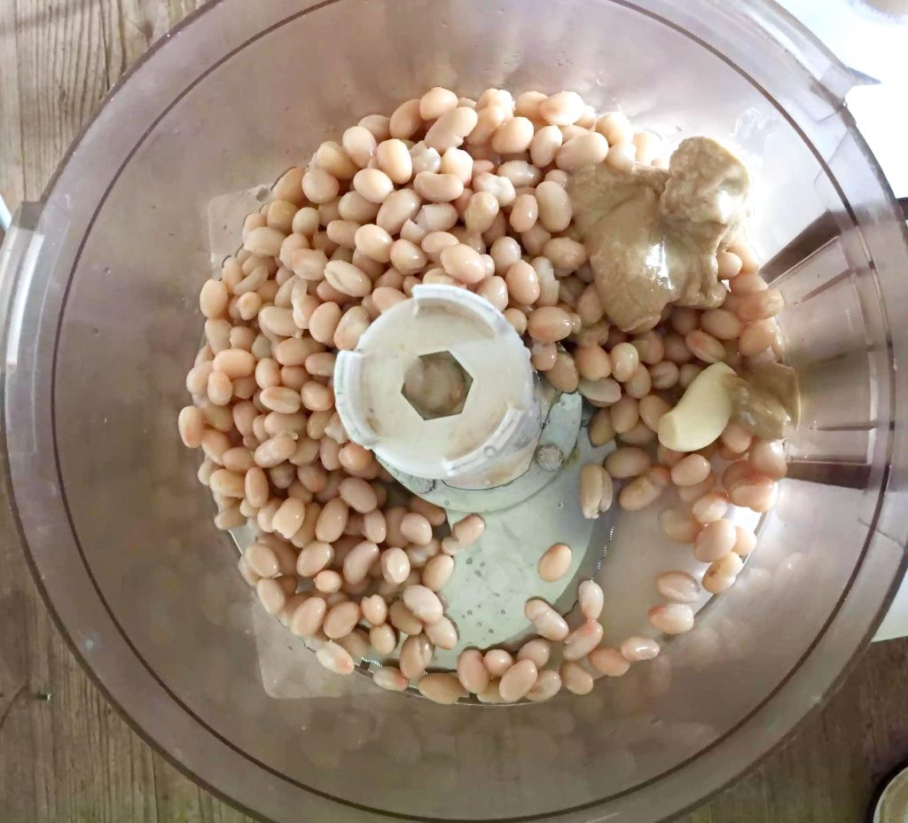 Haricot Bean Houmous - Navy Bean Hummus by Emma Eats & Explores