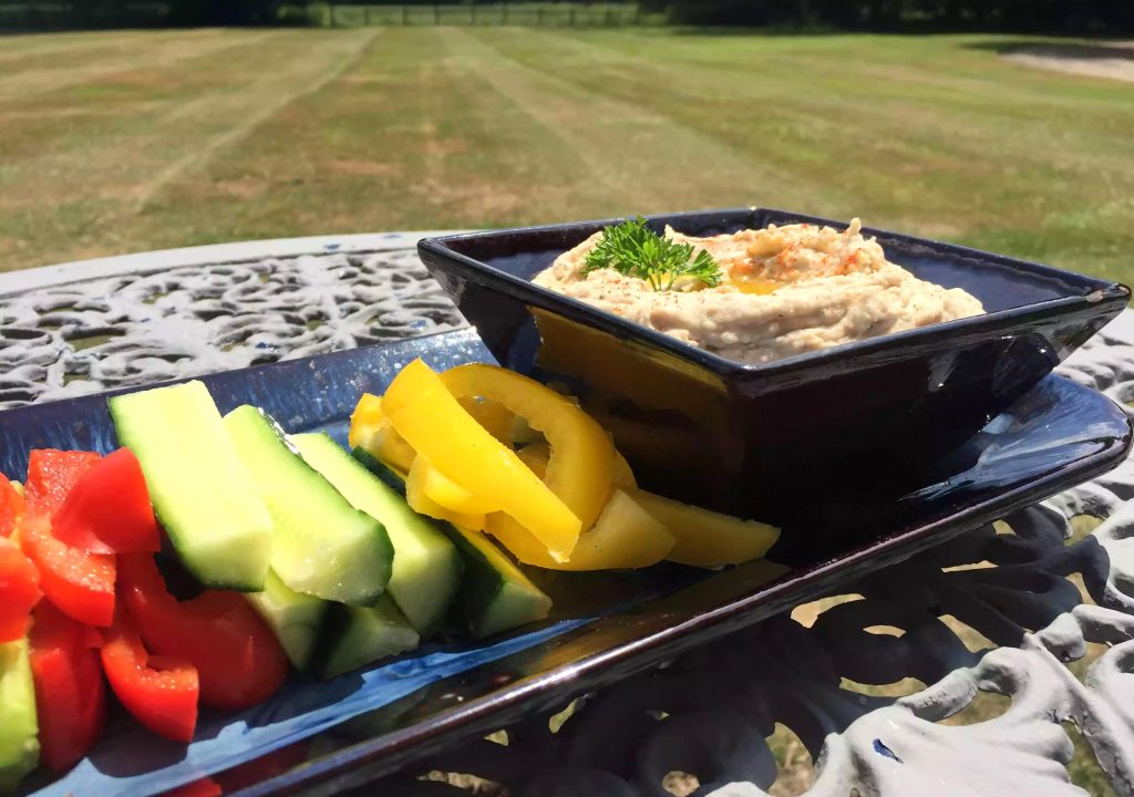 Haricot Bean Houmous - Navy Bean Hummus by Emma Eats & Explores