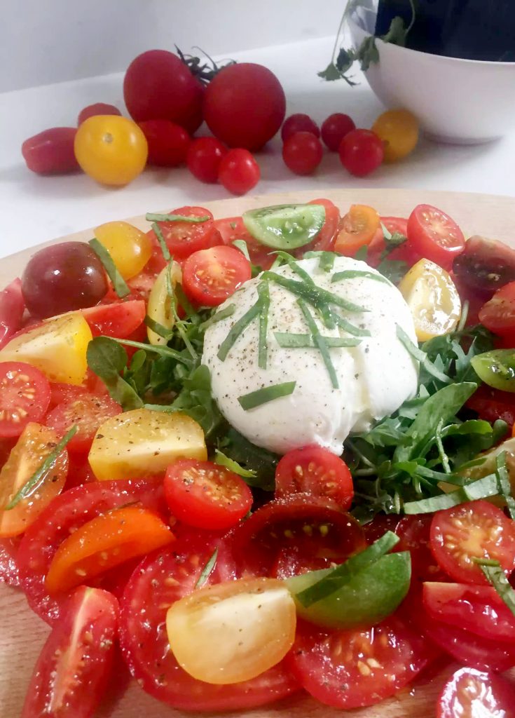 Burrata Caprese Salad Emma Eats And Explores 