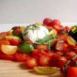 Burrata Caprese Salad by Emma Eats & Explores - Grainfree, Glutenfree, Sugarfree, Paleo, Low
