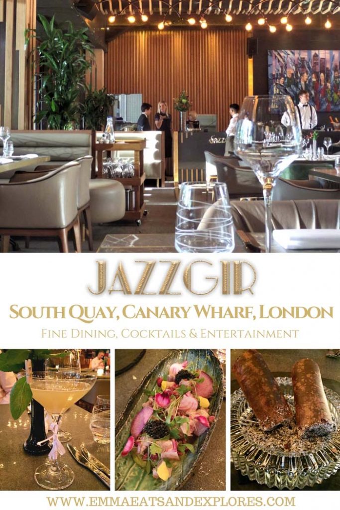 Jazzgir - South Quay, Canary Wharf, London by Emma Eats & Explores