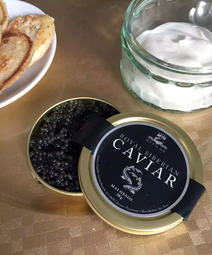 Siberian Caviar Service