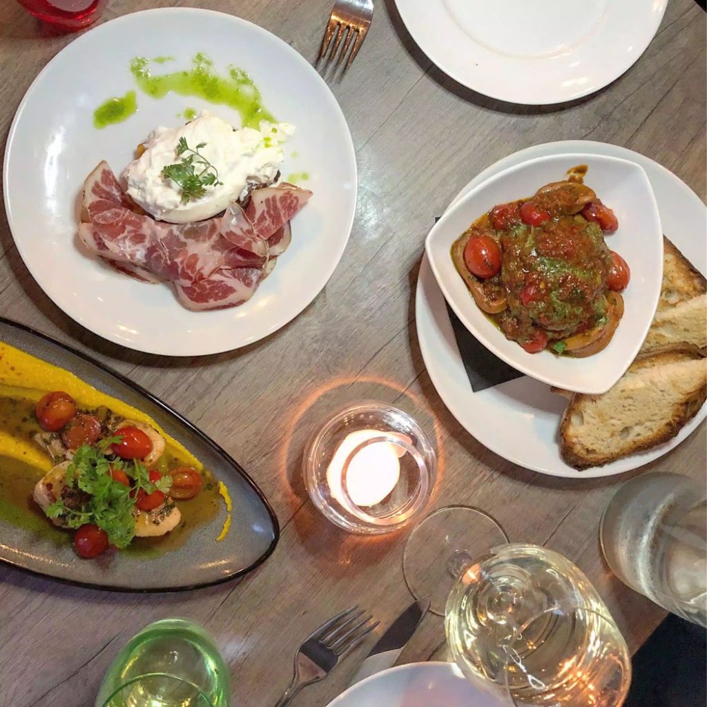 Dinner at PerBacco Italian Restaurant - Parsons Green, London by Emma Eats & Explores