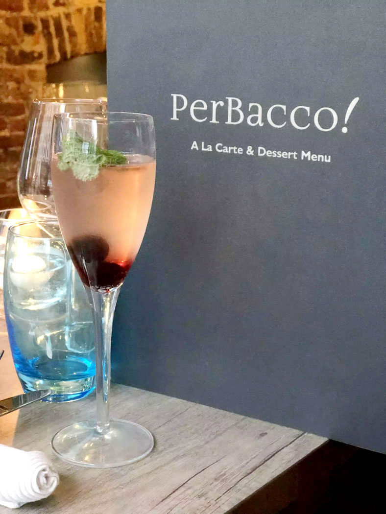 Dinner at PerBacco – Parsons Green, London