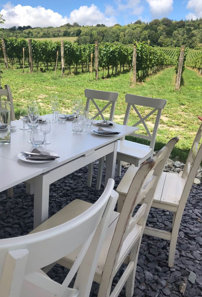 English Sparkling Wine Tasting at Albury Vineyard by Emma Eats & Explores