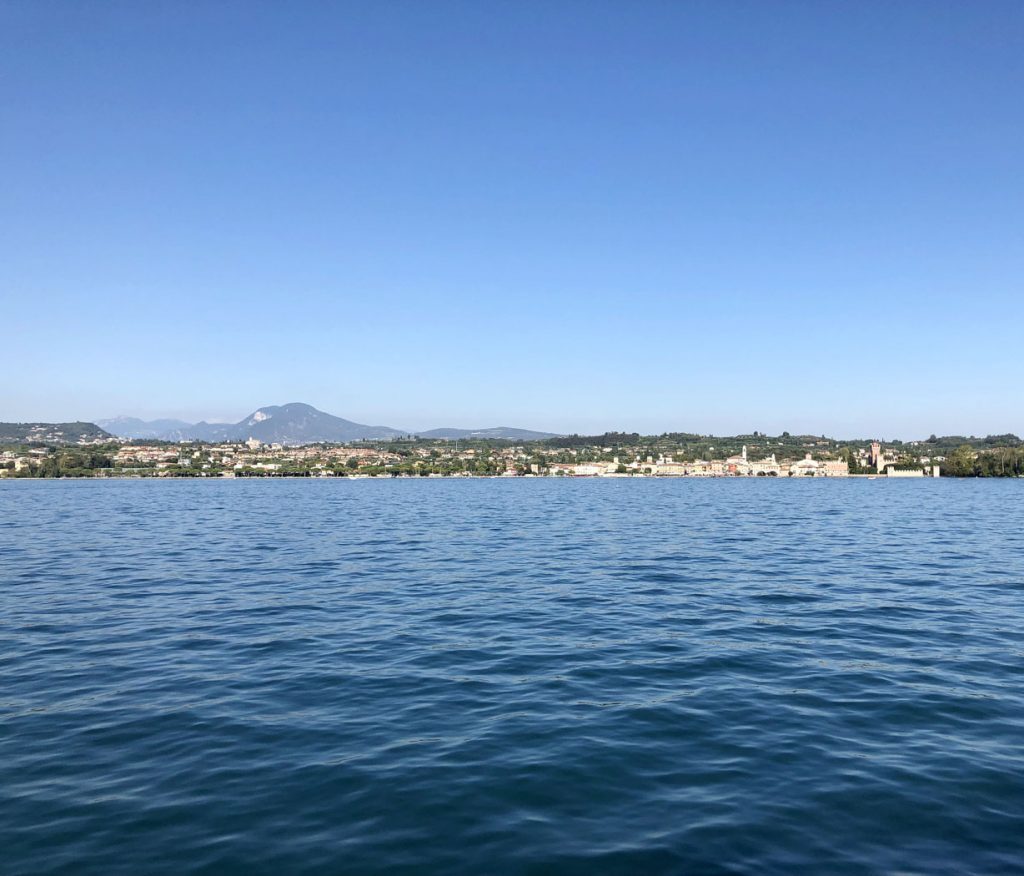 Lake Garda, Italy - view from our boat