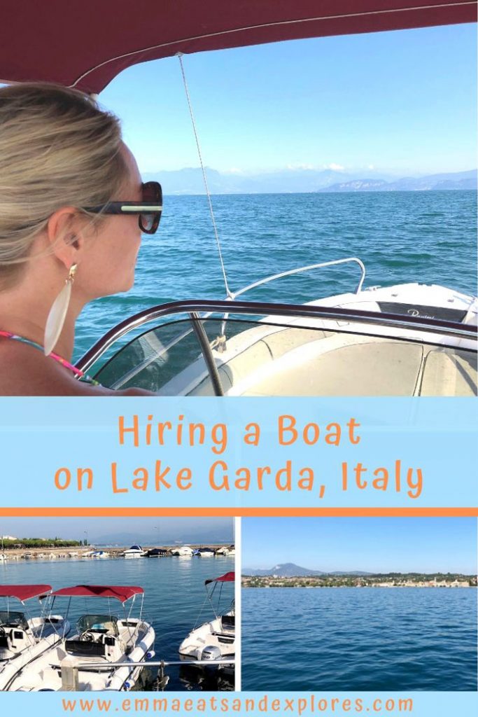 Hiring A Boat on Lake Garda by Emma Eats & Explores