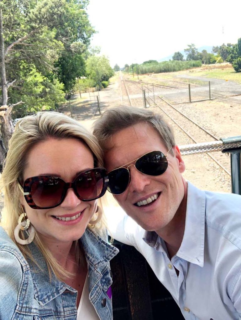 on the Franschhoek Wine Tram by Emma Eats & Explores