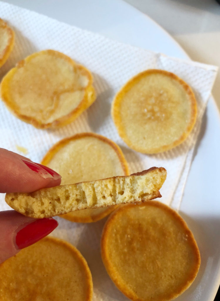 (Garbanzo Bean) Chickpea Flour Blinis - Emma Eats & Explores