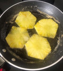 Cooked Pineapple Carpaccio