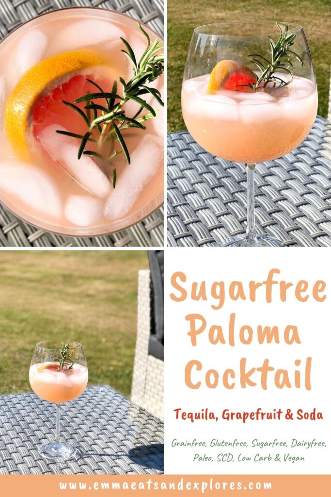 Sugarfree Paloma Cocktail