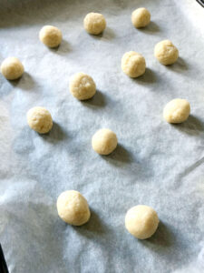 Almond Flour Thumbprint Cookie Balls