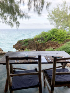 Lunchtime View on Chumbe Island, Zanzibar