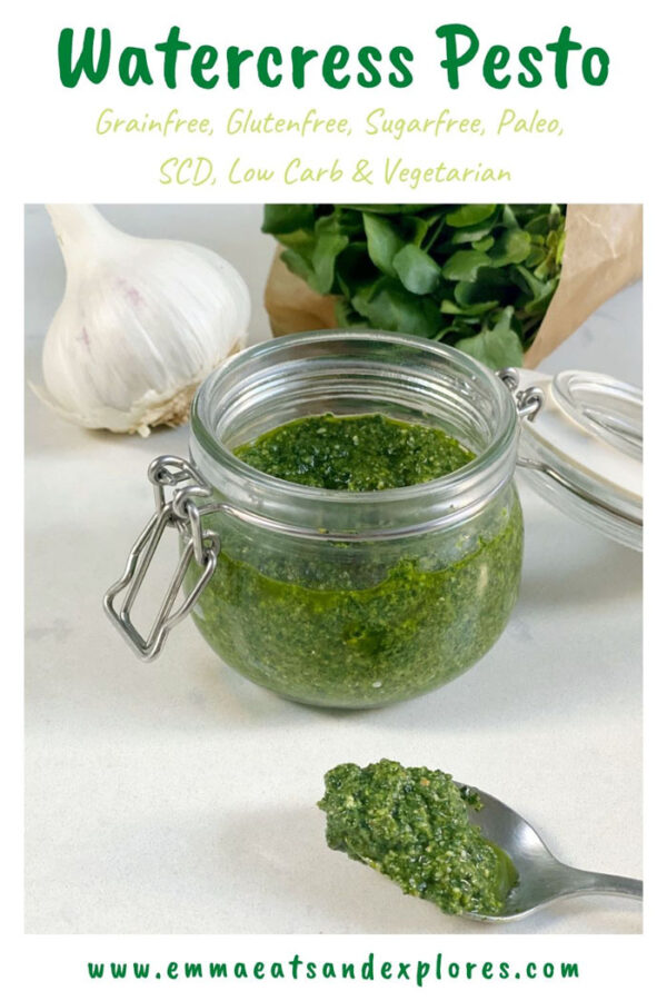 Watercress Pesto - Emma Eats & Explores