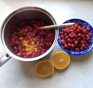 Refined Sugarfree Cranberry Sauce Ingredients