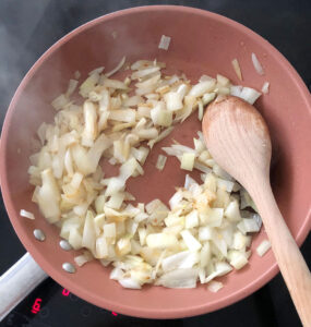Frying Onions & Garlic