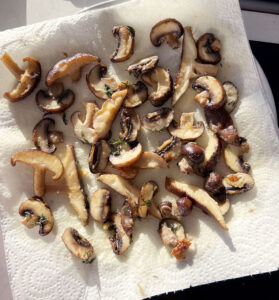 Cooked Mushrooms
