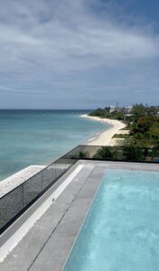 Beach View from our Brighton Beach Apartment